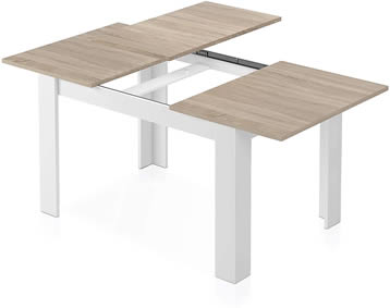 Habitdesign 0F4586A - Mesa de Comedor Extensible